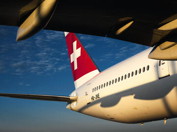 swiss 777 flugzeug